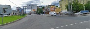 Поворот на Шереметьевскую улицу со стороны проспекта Мира